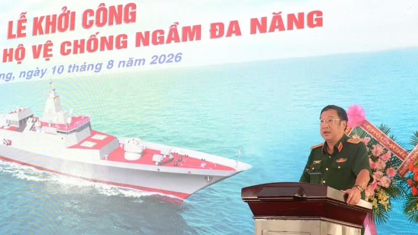 Vietnam Built Frigate Project Launch Begins in Da Nang Vietnam Built Frigate Project Launch Begins in Da Nang