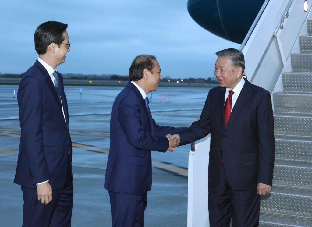 To Lam Arrives In New York For UN General Assembly